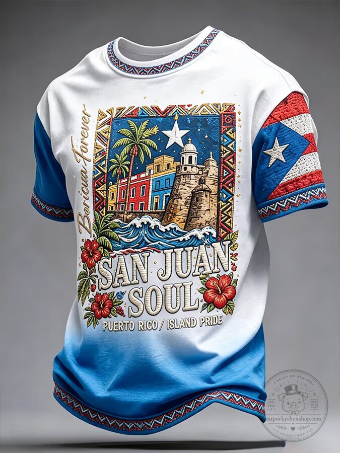 Puerto Rico San Juan Soul Boricua Forever Island Pride T-Shirt 7 Puerto Rico San Juan Soul Boricua Forever Island Pride T-Shirt