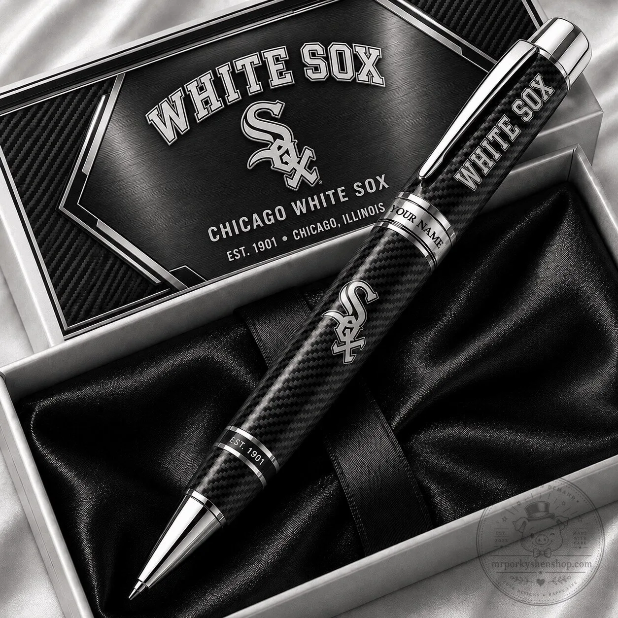 Chicago White Sox Personalized Collectible Ballpoint Pen Gift