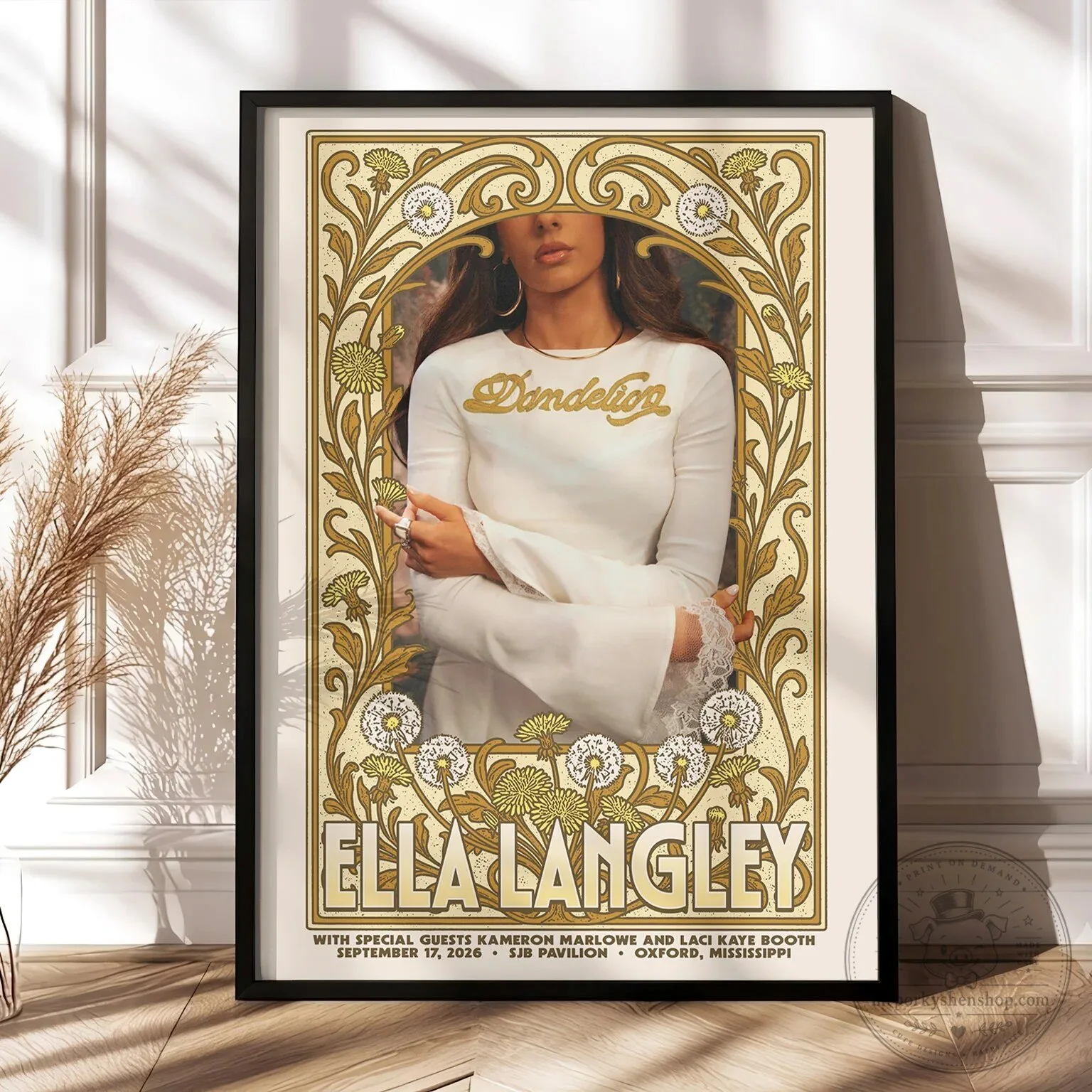 Ella Langley Dandelion Tour 2026 Concert Music Show Poster Wall Art 3 Ella Langley Dandelion Tour 2026 Concert Music Show Poster Wall Art
