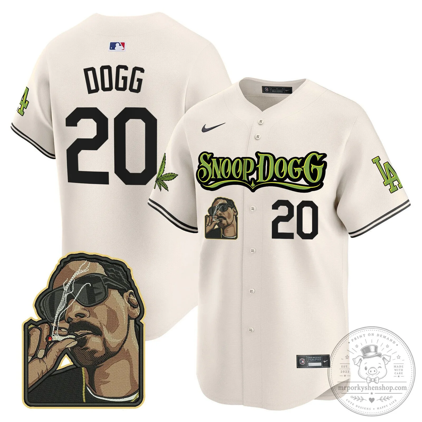 Los Angeles Dodgers Snoop Dogg Ohtani Number 17 Baseball Jersey 50 Los Angeles Dodgers Snoop Dogg Ohtani Number 17 Baseball Jersey