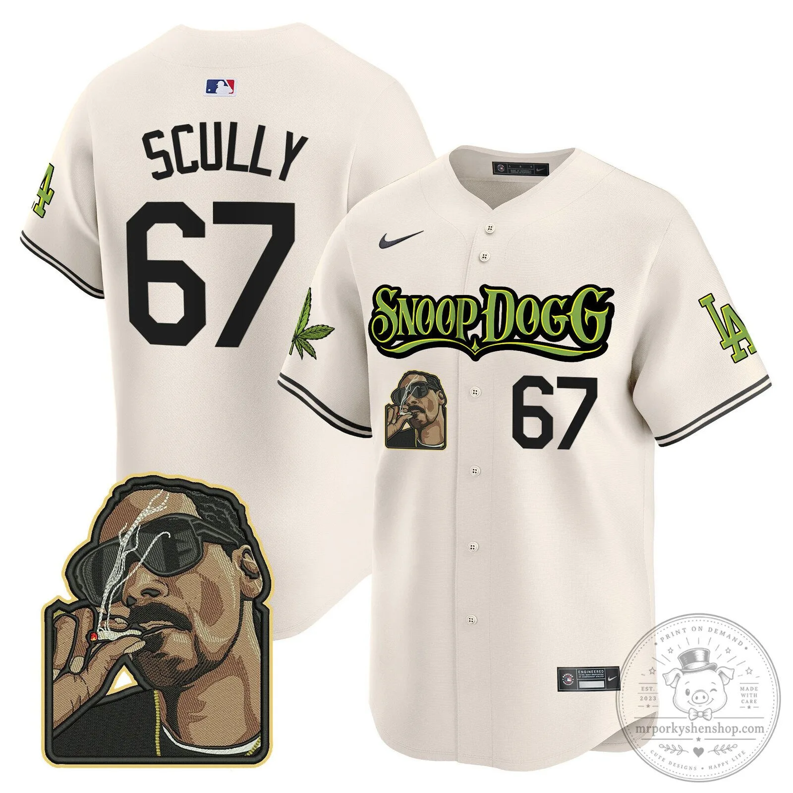 Los Angeles Dodgers Snoop Dogg Ohtani Number 17 Baseball Jersey 54 Los Angeles Dodgers Snoop Dogg Ohtani Number 17 Baseball Jersey