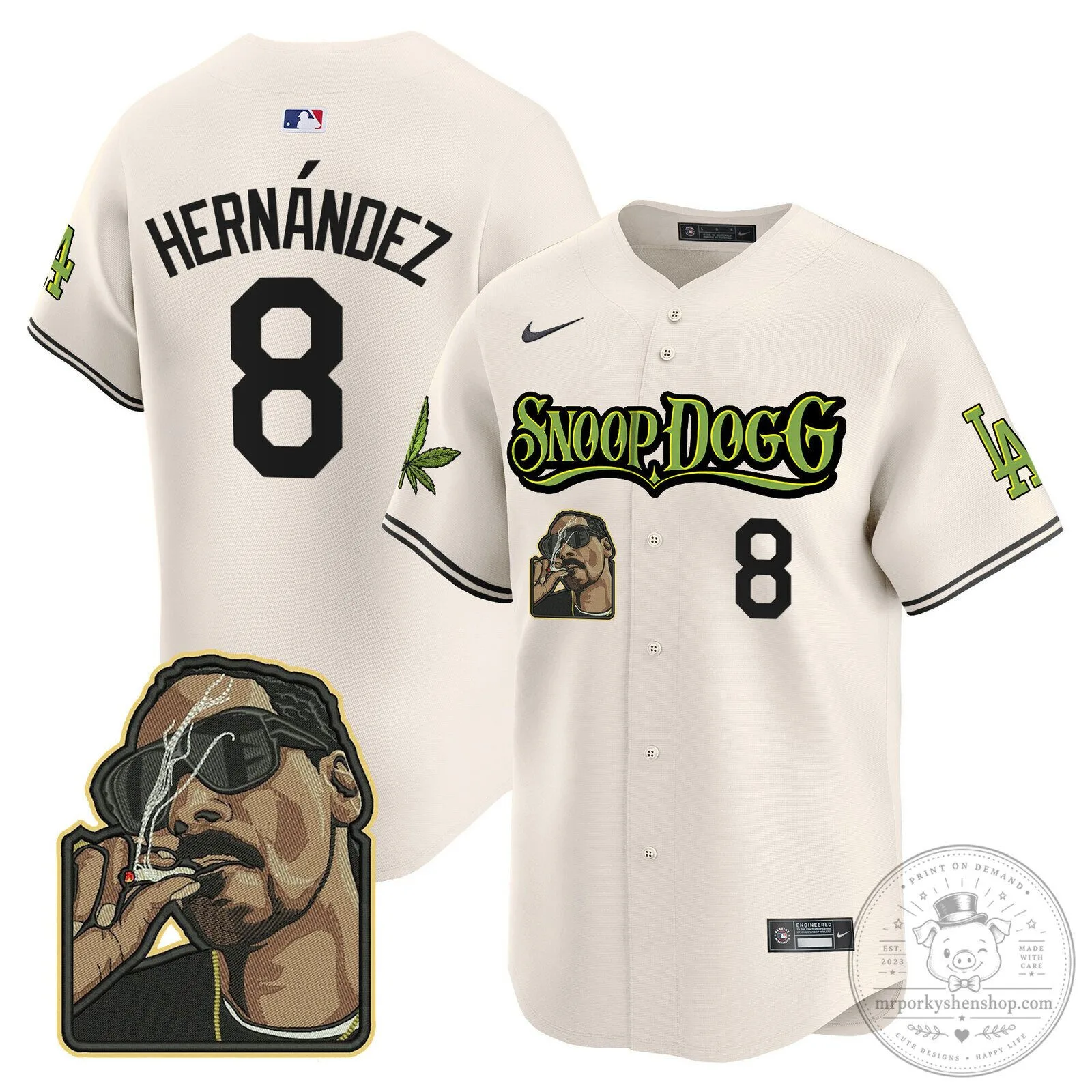 Los Angeles Dodgers Snoop Dogg Ohtani Number 17 Baseball Jersey 55 Los Angeles Dodgers Snoop Dogg Ohtani Number 17 Baseball Jersey