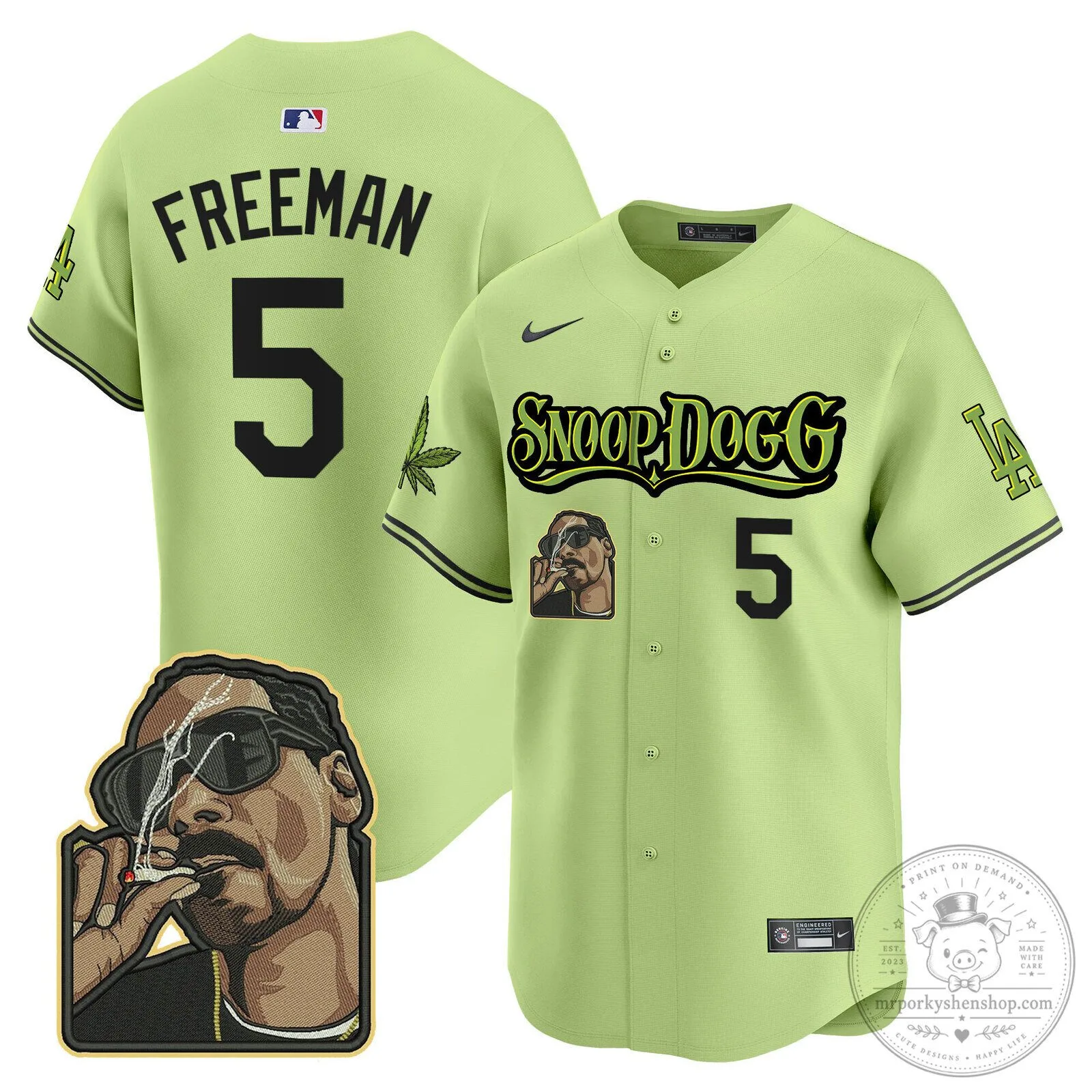Los Angeles Dodgers Snoop Dogg Ohtani Number 17 Baseball Jersey 60 Los Angeles Dodgers Snoop Dogg Ohtani Number 17 Baseball Jersey