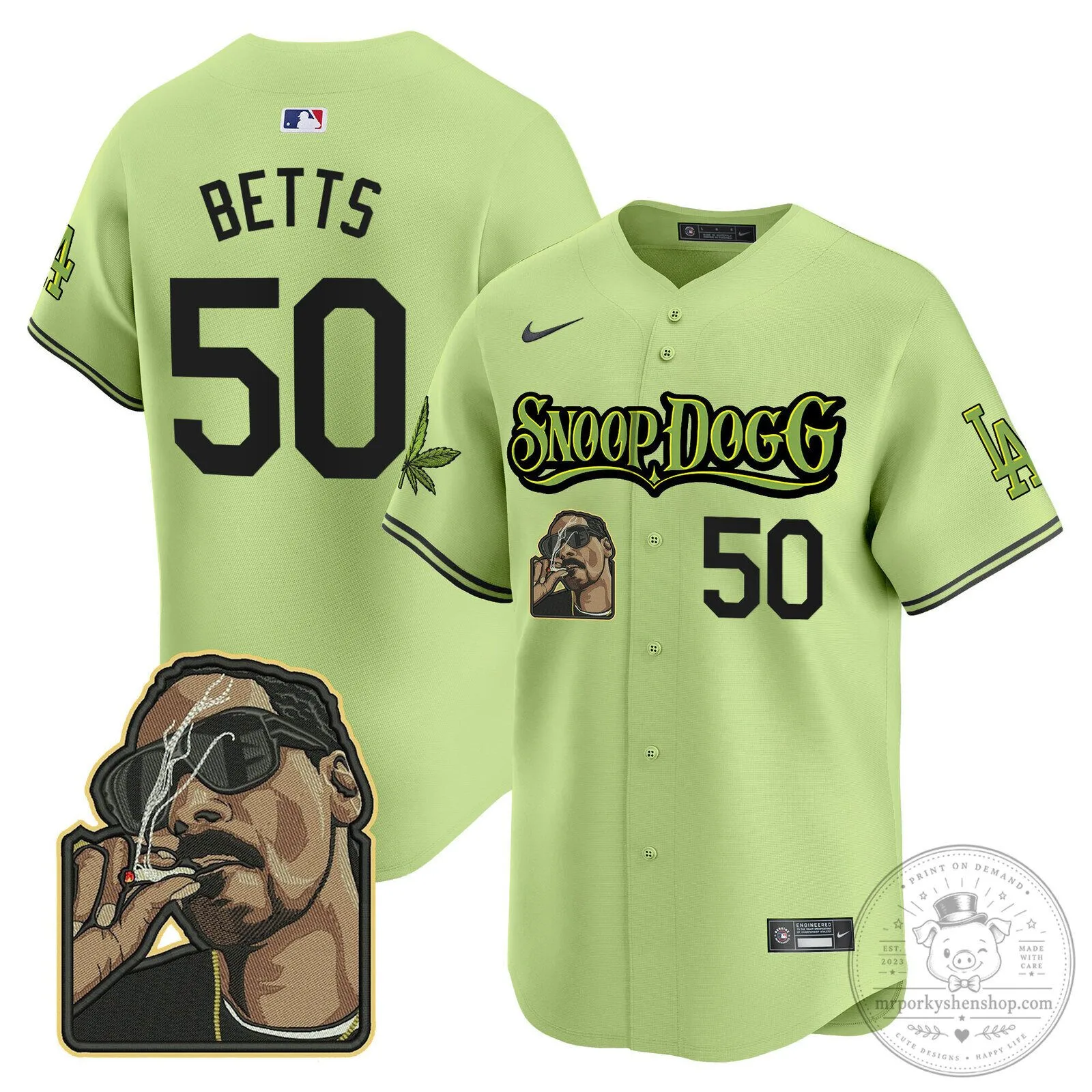 Los Angeles Dodgers Snoop Dogg Ohtani Number 17 Baseball Jersey 61 Los Angeles Dodgers Snoop Dogg Ohtani Number 17 Baseball Jersey