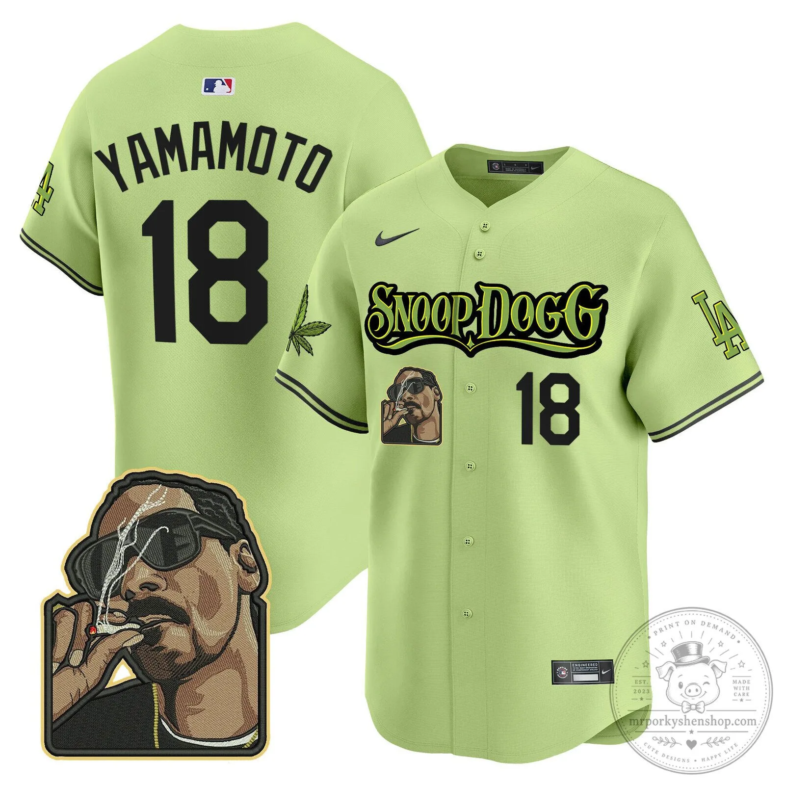 Los Angeles Dodgers Snoop Dogg Ohtani Number 17 Baseball Jersey 65 Los Angeles Dodgers Snoop Dogg Ohtani Number 17 Baseball Jersey
