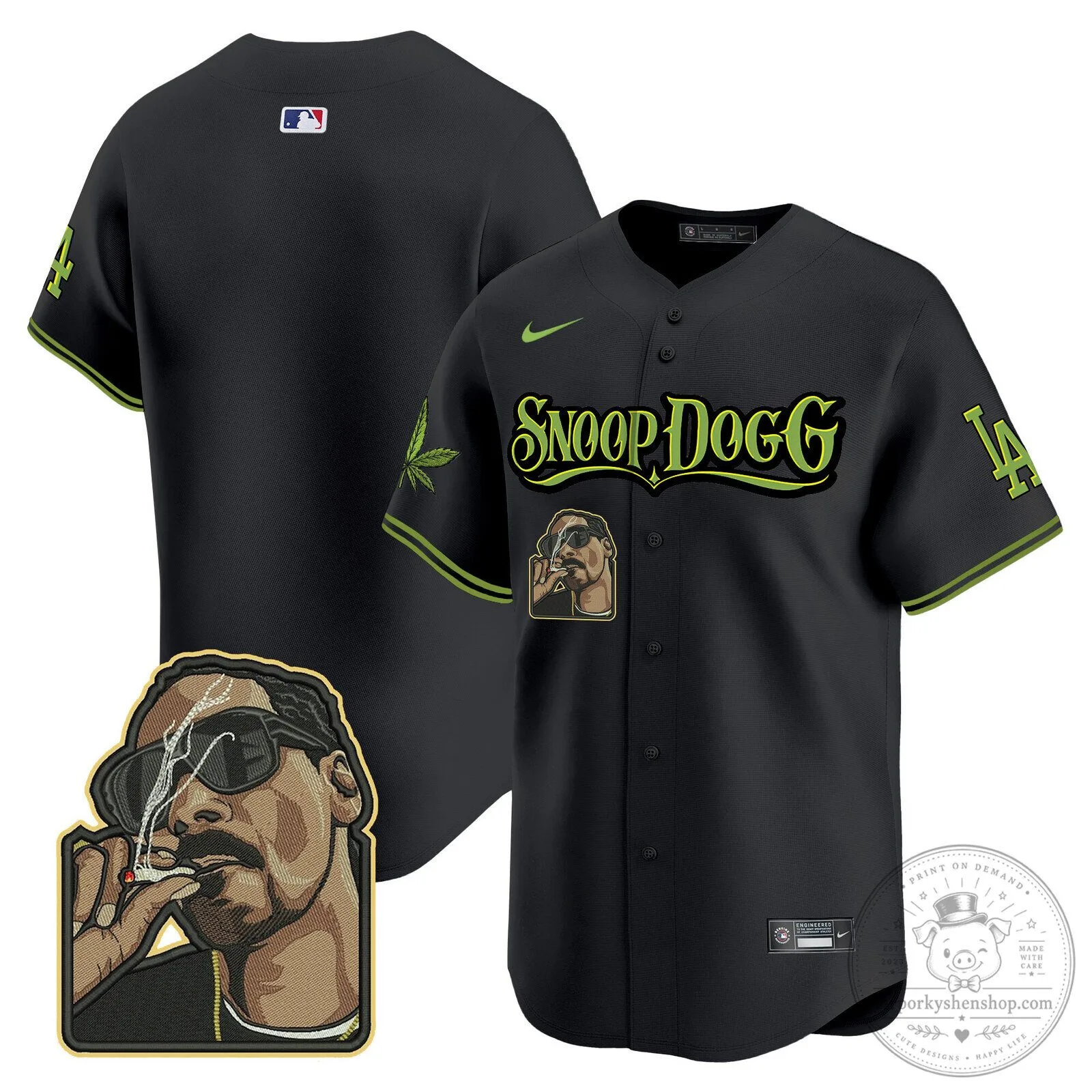 Los Angeles Dodgers Snoop Dogg Ohtani Number 17 Baseball Jersey 75 Los Angeles Dodgers Snoop Dogg Ohtani Number 17 Baseball Jersey