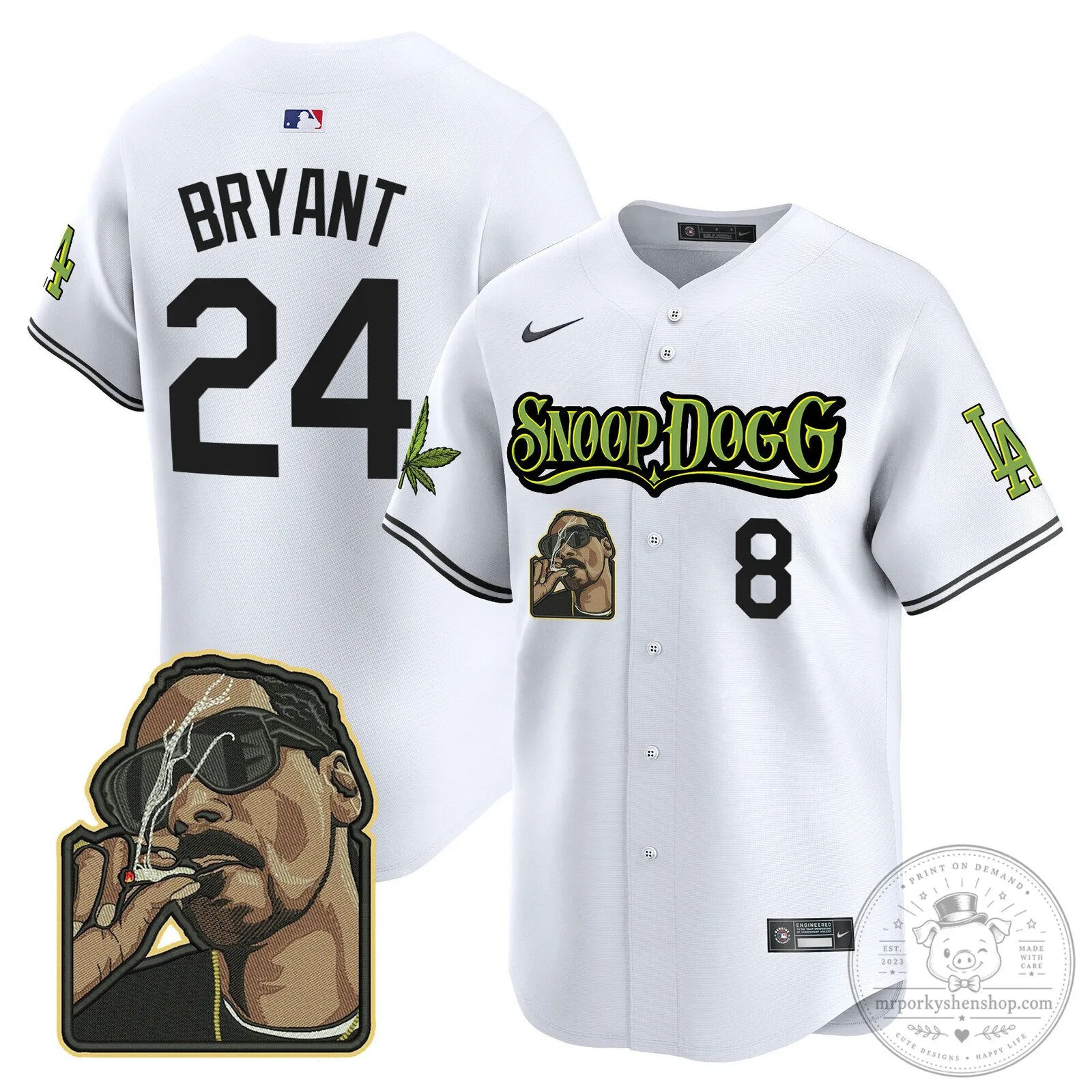 Los Angeles Dodgers Snoop Dogg Ohtani Number 17 Baseball Jersey 80 Los Angeles Dodgers Snoop Dogg Ohtani Number 17 Baseball Jersey