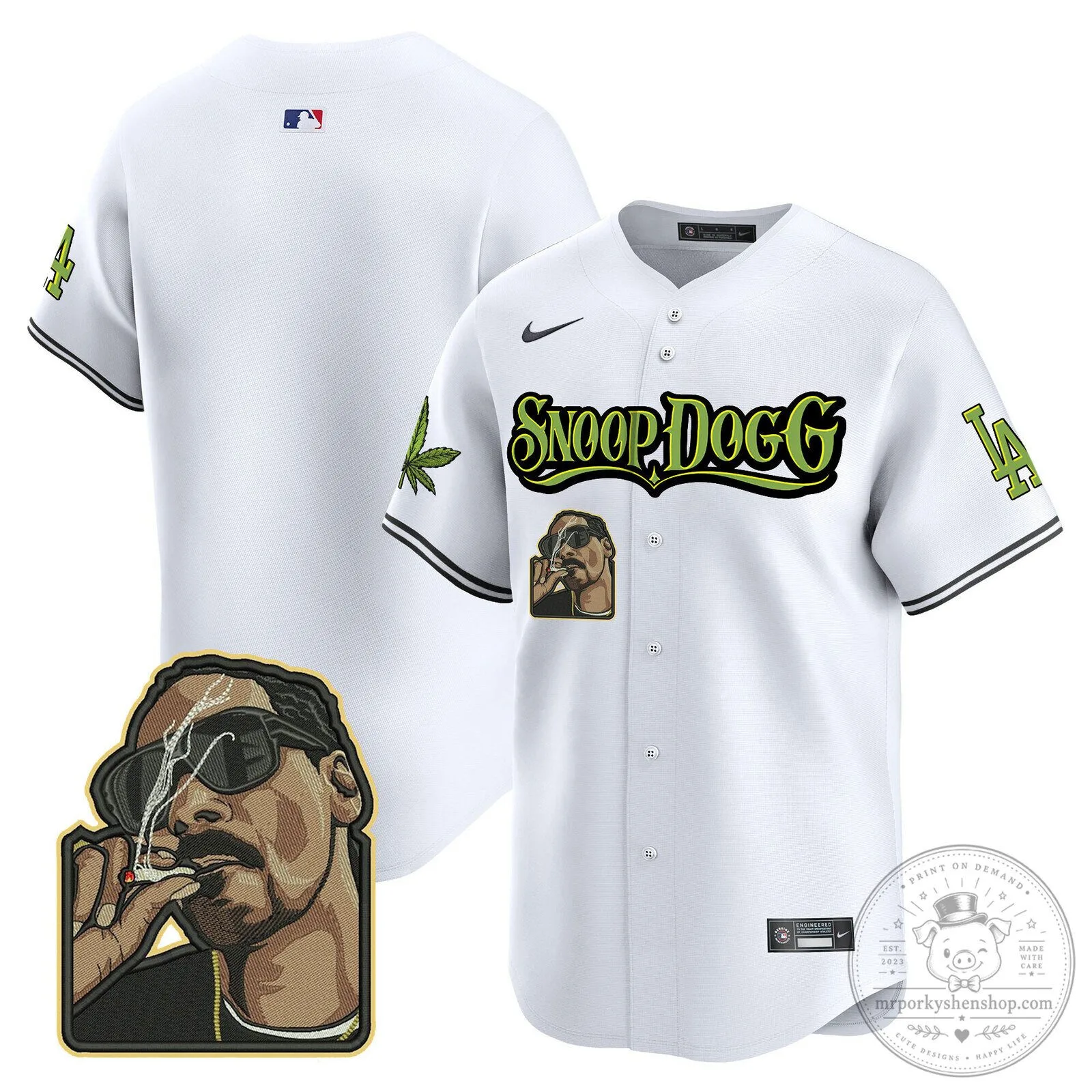 Los Angeles Dodgers Snoop Dogg Ohtani Number 17 Baseball Jersey 84 Los Angeles Dodgers Snoop Dogg Ohtani Number 17 Baseball Jersey