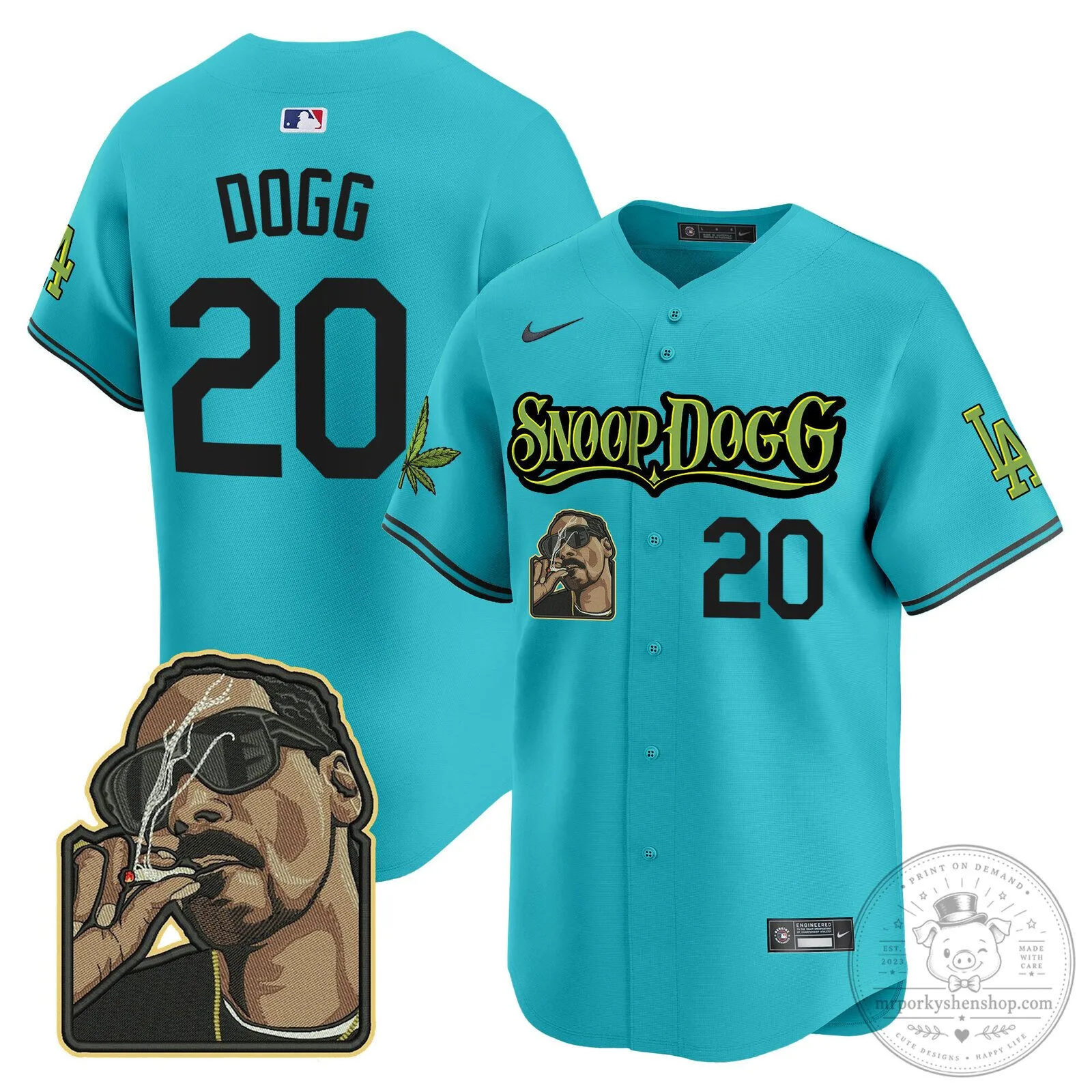 Los Angeles Dodgers Snoop Dogg Ohtani Number 17 Baseball Jersey 86 Los Angeles Dodgers Snoop Dogg Ohtani Number 17 Baseball Jersey