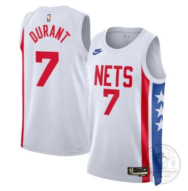 Brooklyn Nets Kevin Durant Classic Edition Nike Basketball Jersey