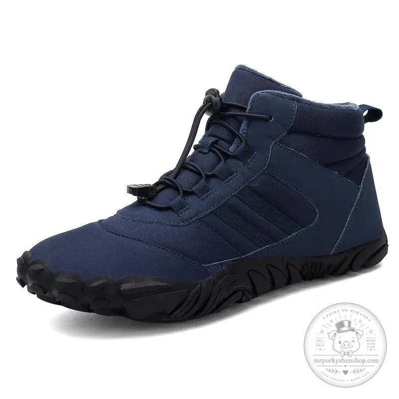 Men's Winter Barefoot Zero Drop Outdoor Hiking Boots 19 Men