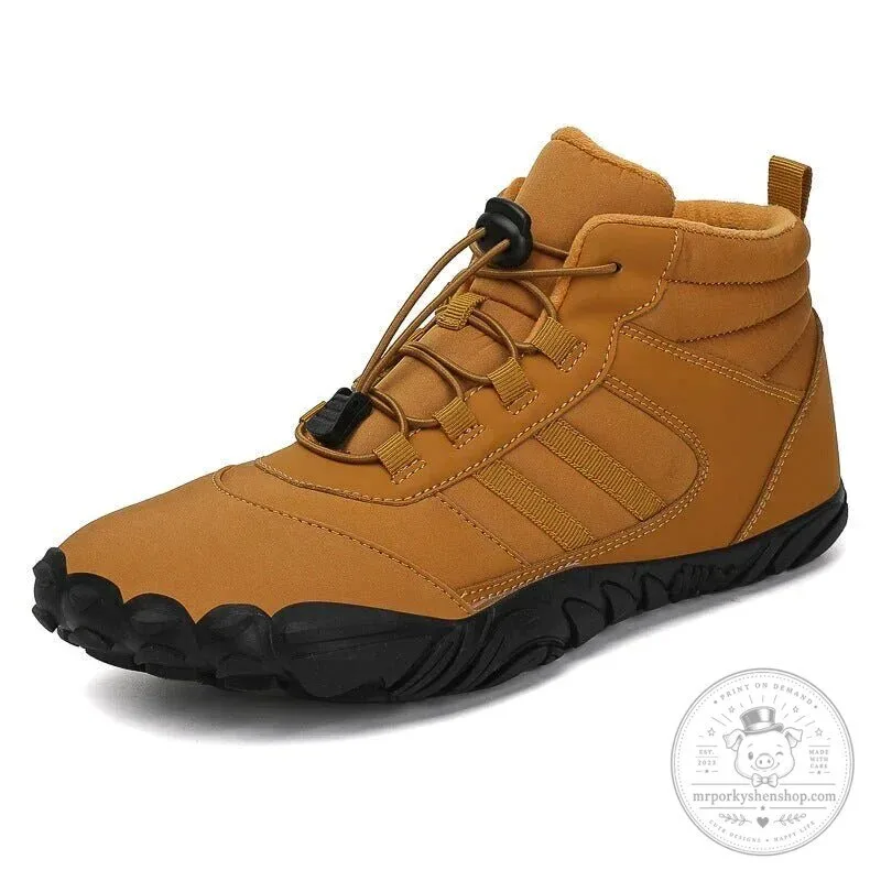 Men's Winter Barefoot Zero Drop Outdoor Hiking Boots 20 Men