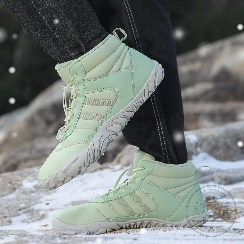 Men's Winter Barefoot Zero Drop Outdoor Hiking Boots 30 Men