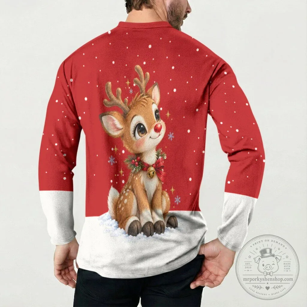 Boop The Red Nose Reindeer Christmas Long Sleeve Polo Shirt 13 Boop The Red Nose Reindeer Christmas Long Sleeve Polo Shirt
