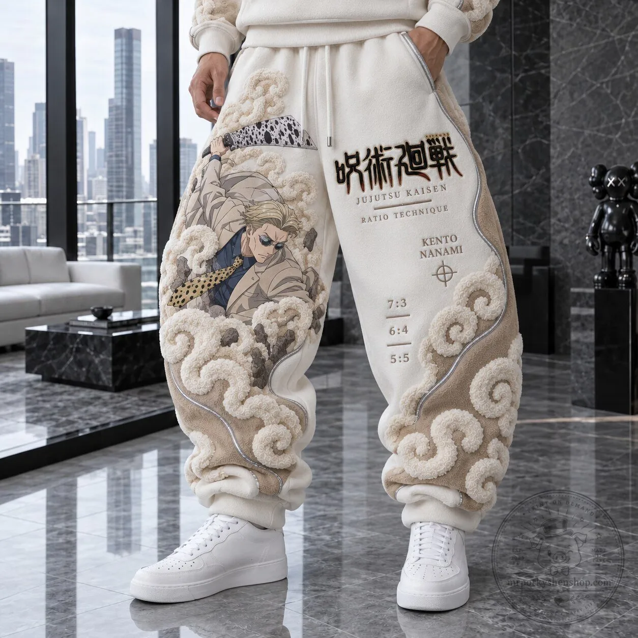 Jujutsu Kaisen Kento Nanami Ratio Technique Sweatpants