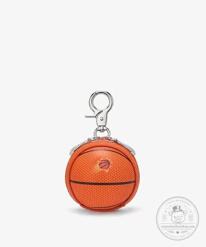 Phoenix Suns Basketball Mini Pouch Keychain