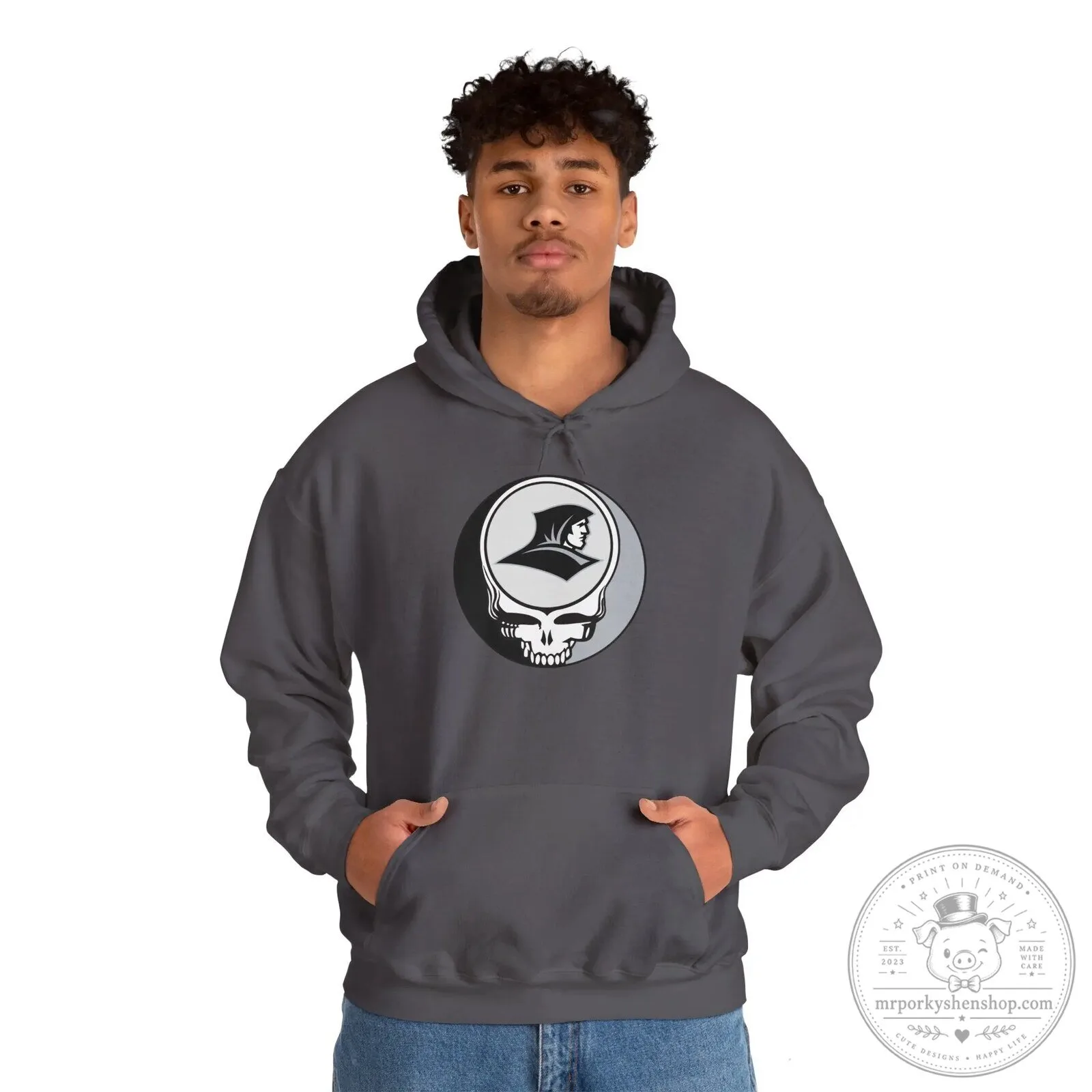 Providence College Friars Grateful Dead Style Skull Hoodie 16 Providence College Friars Grateful Dead Style Skull Hoodie