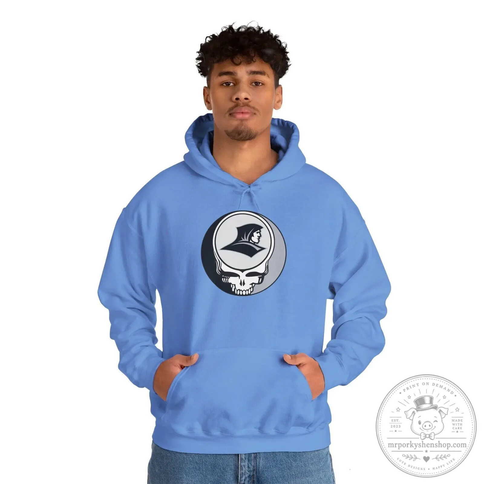 Providence College Friars Grateful Dead Style Skull Hoodie 19 Providence College Friars Grateful Dead Style Skull Hoodie