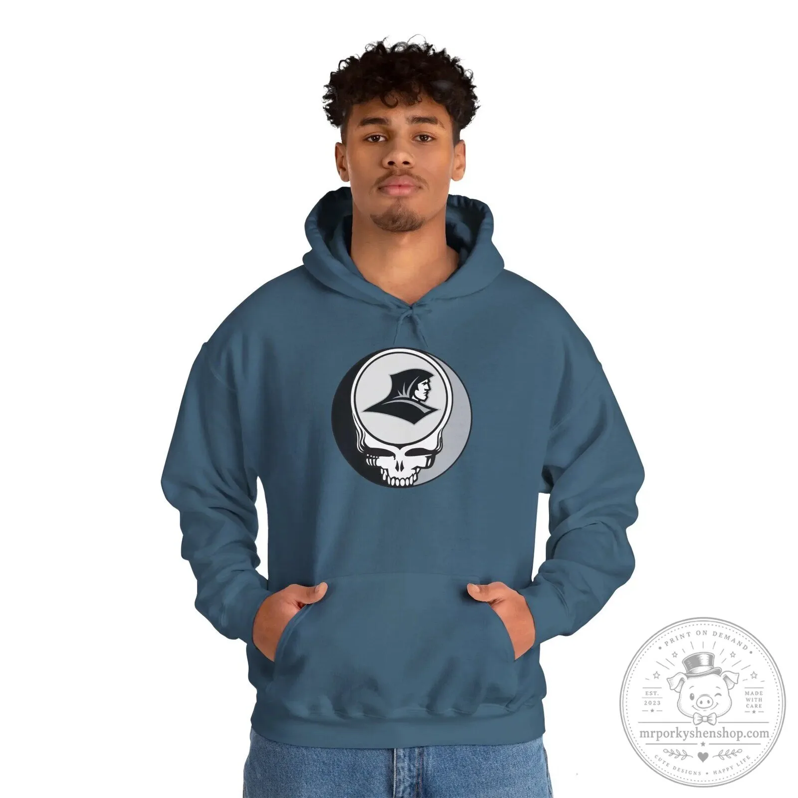 Providence College Friars Grateful Dead Style Skull Hoodie 20 Providence College Friars Grateful Dead Style Skull Hoodie