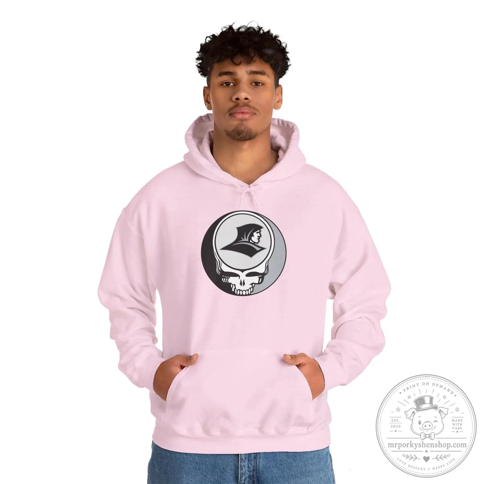 Providence College Friars Grateful Dead Style Skull Hoodie 21 Providence College Friars Grateful Dead Style Skull Hoodie
