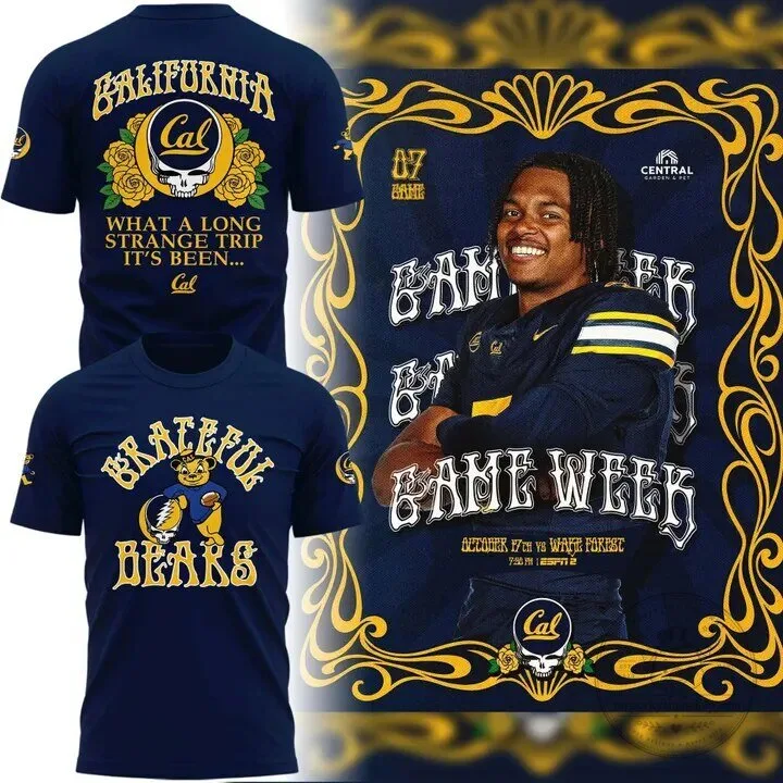 Grateful Dead Steal Your Face T-Shirt – California Golden Bears Football Apparel