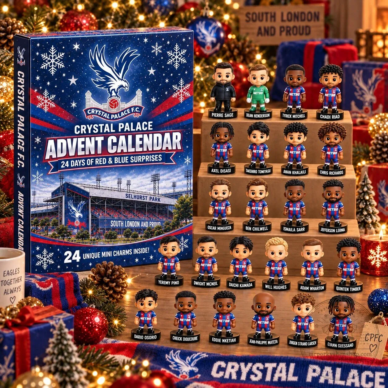 Crystal Palace Football Club 24 Days of Surprises Advent Calendar 2D 2 Crystal Palace Football Club 24 Days of Surprises Advent Calendar
