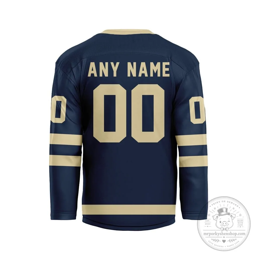 Newfoundland Regiment QMJHL Personalized Alternate V-Neck Hockey Jersey 5 Newfoundland Regiment QMJHL Personalized Alternate V-Neck Hockey Jersey