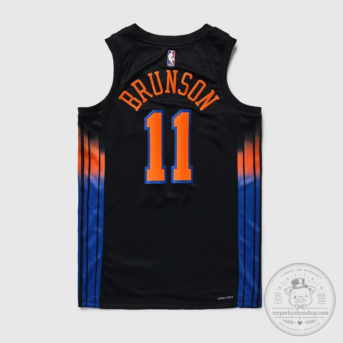 New York Knicks Statement Edition Black Jersey for Jalen Brunson - Basketball Apparel 10 New York Knicks Statement Edition Black Jersey for Jalen Brunson - Basketball Apparel