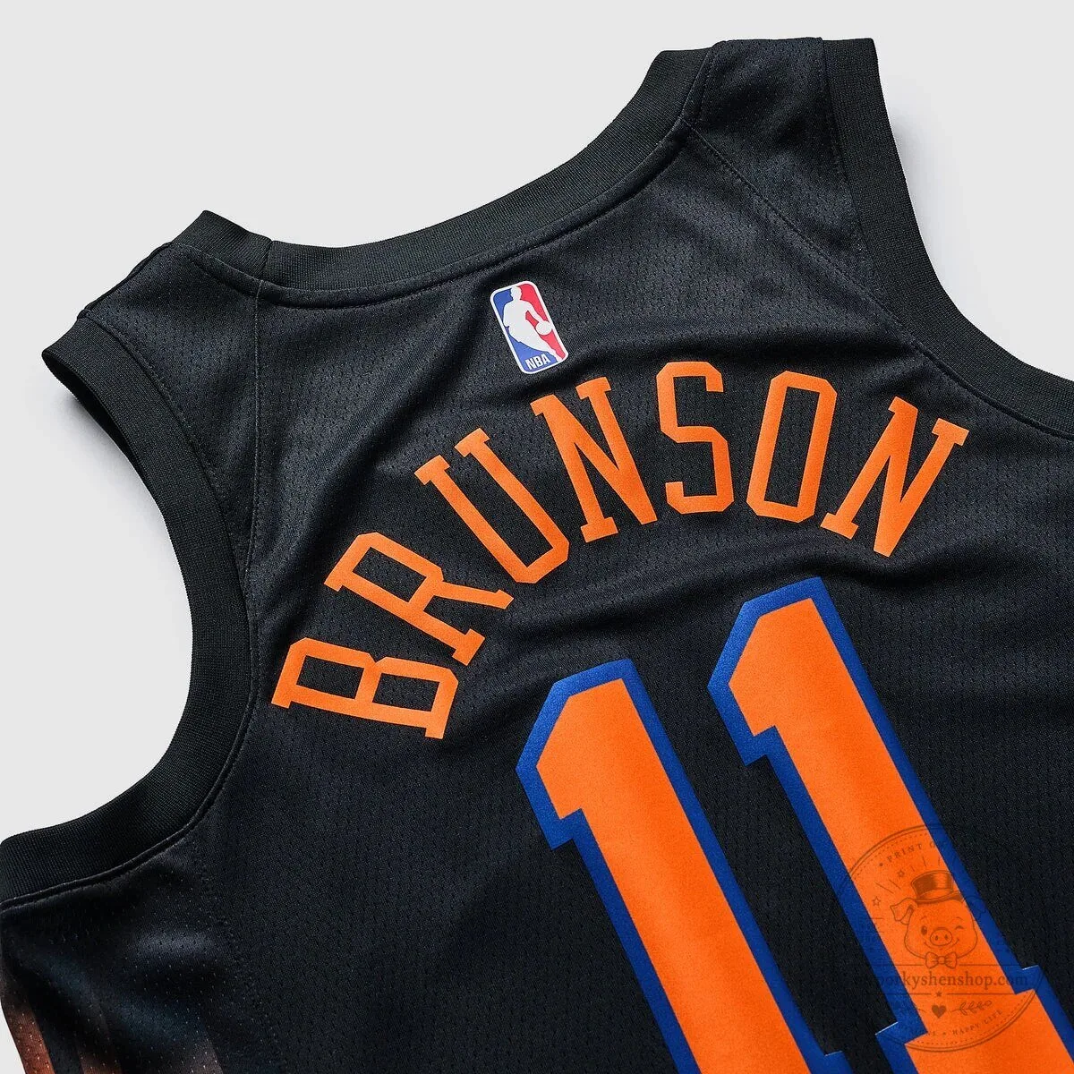 New York Knicks Statement Edition Black Jersey for Jalen Brunson - Basketball Apparel 11 New York Knicks Statement Edition Black Jersey for Jalen Brunson - Basketball Apparel