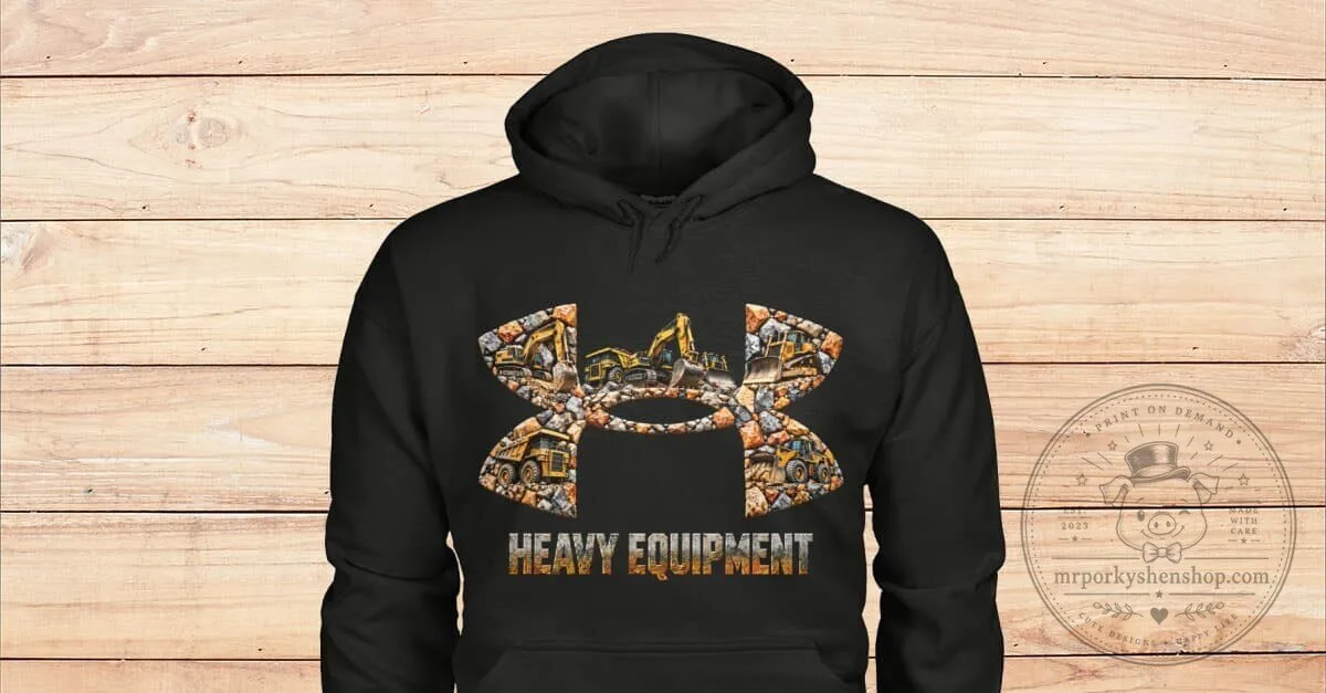 Heavy Equipment Construction Vehicles Operator Black Pullover Hoodie 5 Heavy Equipment Construction Vehicles Operator Black Pullover Hoodie