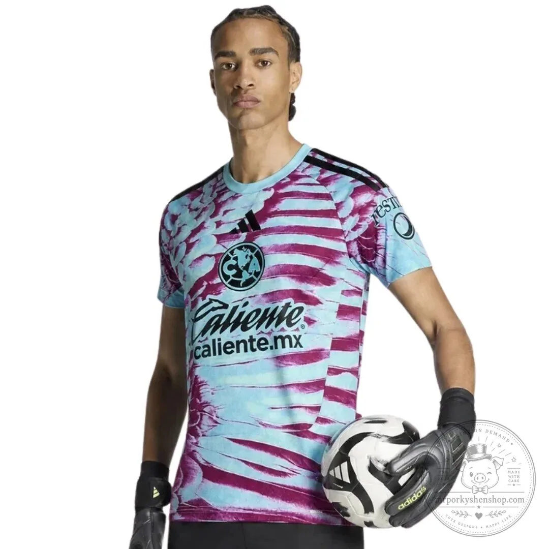 Club America Goalkeeper Soccer Jersey 5 Club America Goalkeeper Soccer Jersey