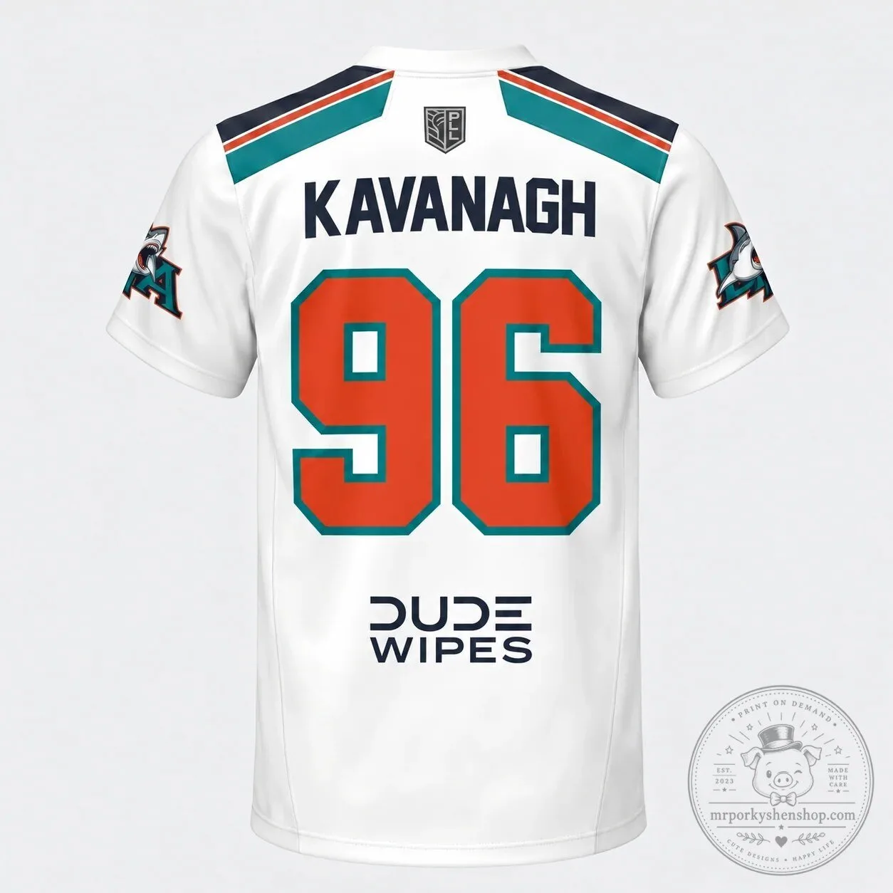 Los Angeles Riptide Kavanagh 96 Throwback Replica Player Football Jersey