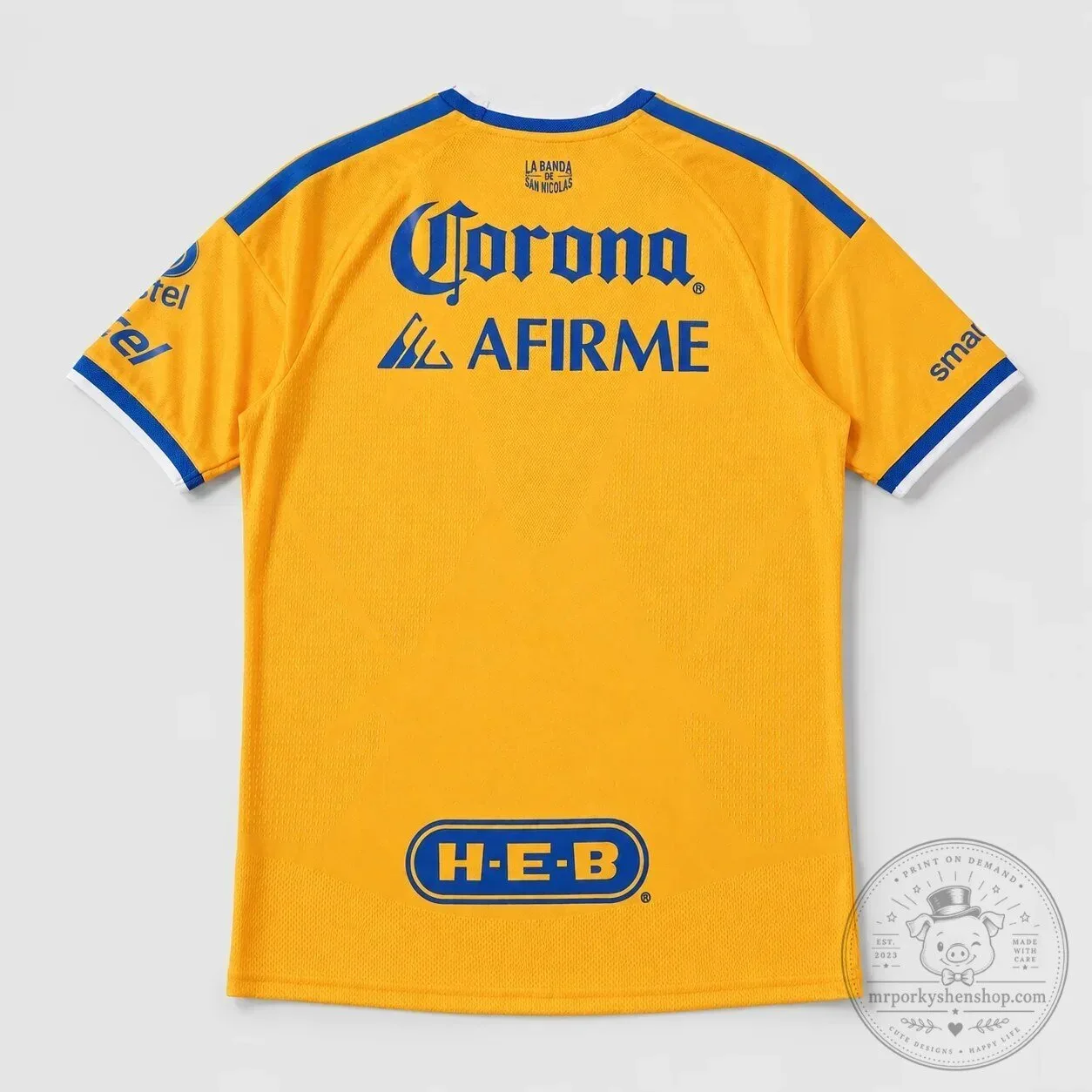 Tigres UANL Home Football Jersey 2026-2027 Fan Apparel 7 Tigres UANL Home Football Jersey 2026-2027 Fan Apparel