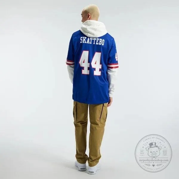 Cam Skattebo Royal Blue Football Jersey with Number 44 21 Cam Skattebo Royal Blue Football Jersey with Number 44