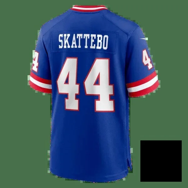 Cam Skattebo Royal Blue Football Jersey with Number 44 23 Cam Skattebo Royal Blue Football Jersey with Number 44