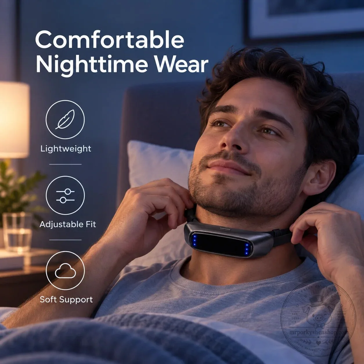 Smart Anti-Snoring Wearable Device with Intelligent Sound Sensor and Gentle Vibration