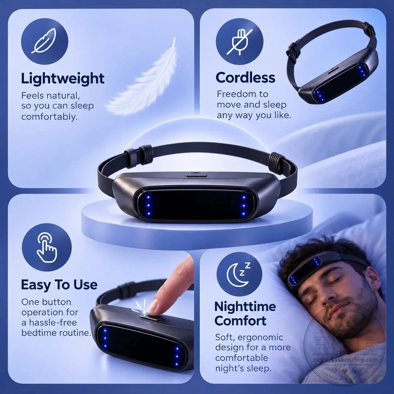 Smart Anti-Snoring Wearable Device with Intelligent Sound Sensor and Gentle Vibration 14 Smart Anti-Snoring Wearable Device with Intelligent Sound Sensor and Gentle Vibration