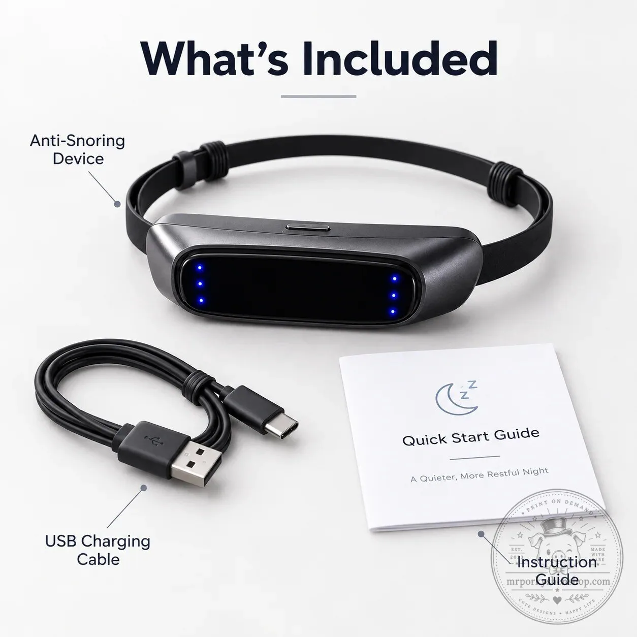 Smart Anti-Snoring Wearable Device with Intelligent Sound Sensor and Gentle Vibration 17 Smart Anti-Snoring Wearable Device with Intelligent Sound Sensor and Gentle Vibration