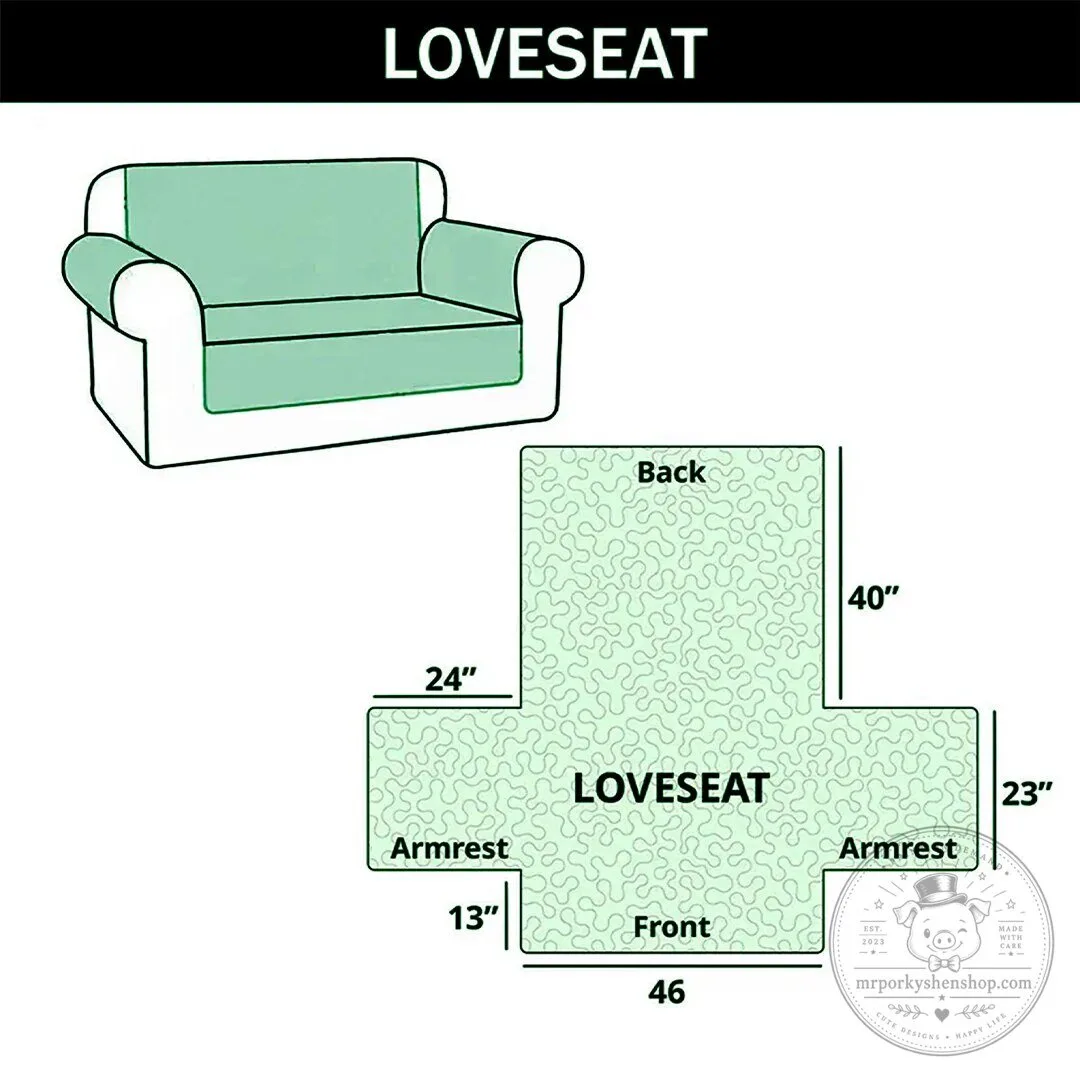 Rustic Cabin Lake View Quilted Sofa Cover for Living Room Furniture Protection 16 Rustic Cabin Lake View Quilted Sofa Cover for Living Room Furniture Protection