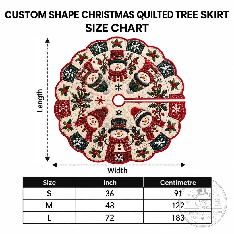 French Bulldog Christmas Lights Quilted Holiday Tree Skirt 8 French Bulldog Christmas Lights Quilted Holiday Tree Skirt